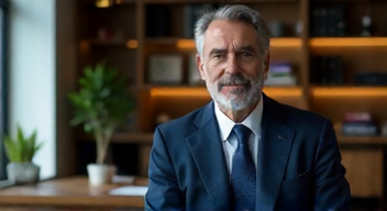 Mein Name ist Dr. Klaus Richter, Ökonom (50 Jahre) (8/10)